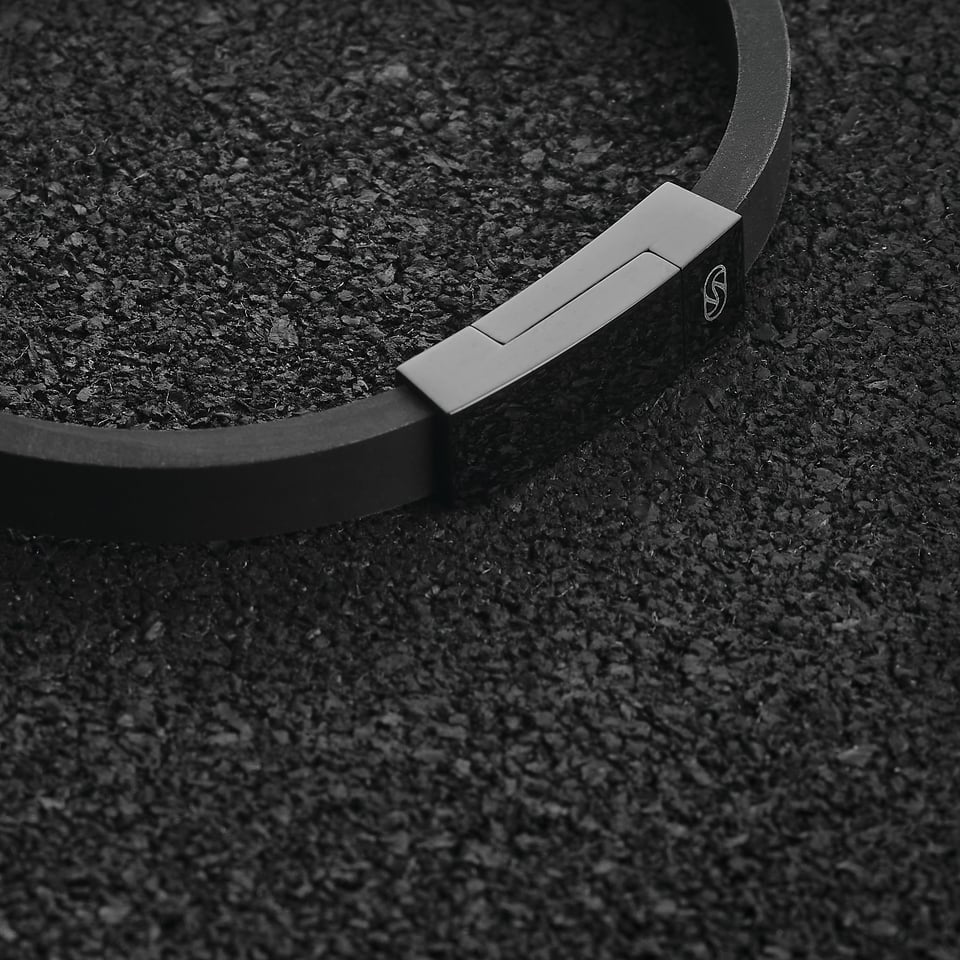 Stelvio Pass Strap Bracelet - Black
