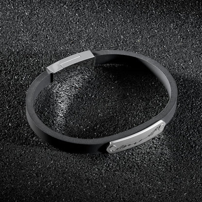 Stelvio Pass Strap Bracelet - Silver