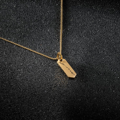 Stelvio Pass Pendant Diamond - Gold