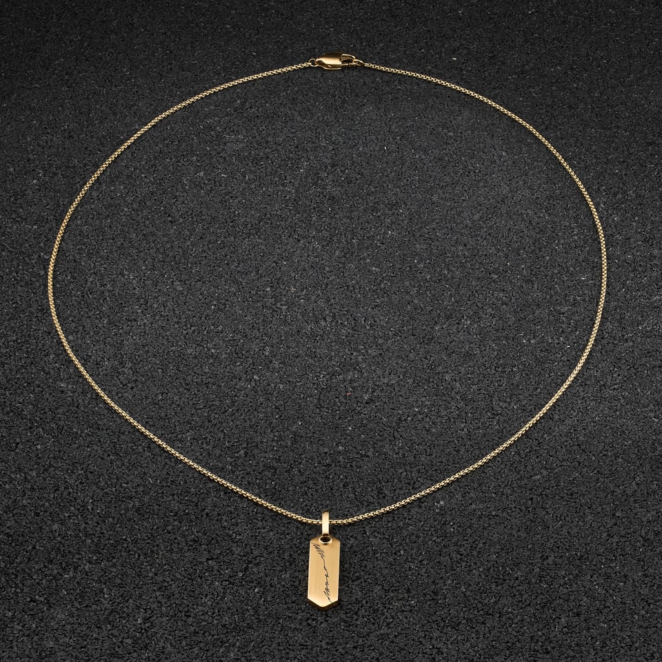 Stelvio Pass Pendant Diamond - Gold