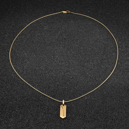 Stelvio Pass Pendant Diamond - Gold