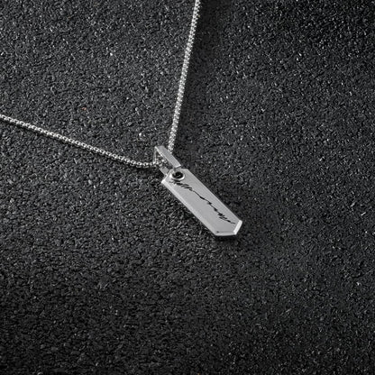Stelvio Pass Pendant Diamond - Silver