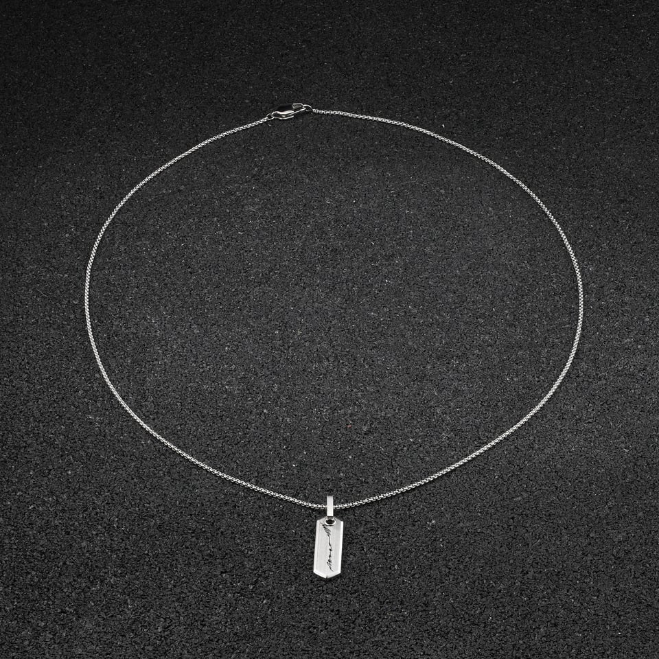 Stelvio Pass Pendant Diamond - Silver