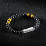 Tarmac Bead Bracelet - Yellow