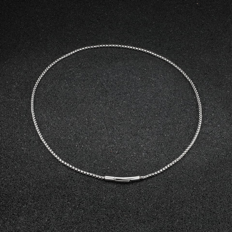 Stelvio Box Box Chain 3mm - Silver