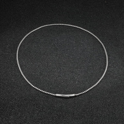 Stelvio Box Box Chain 3mm - Silver