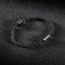 Stelvio Charm Rope Bracelet 3mm - Black