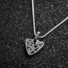 Open Road Pendant Shield - Silver