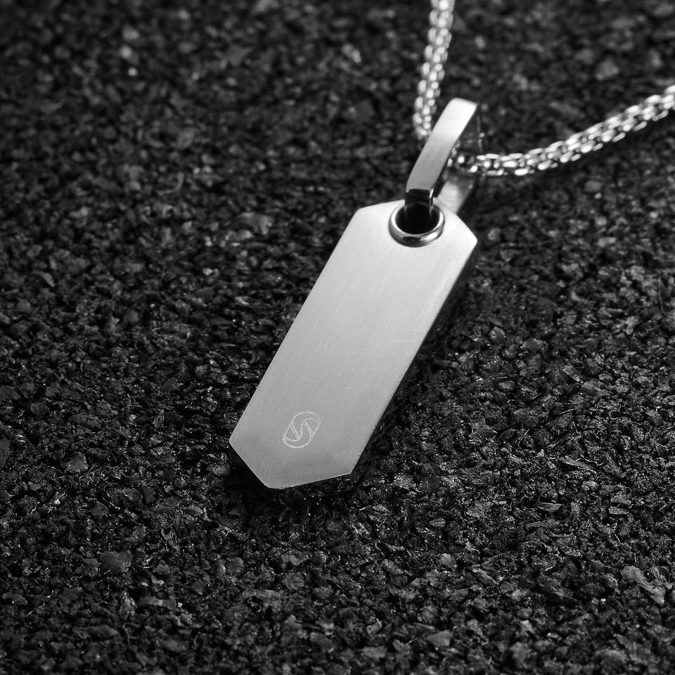 Stelvio Pass Pendant Diamond - Silver