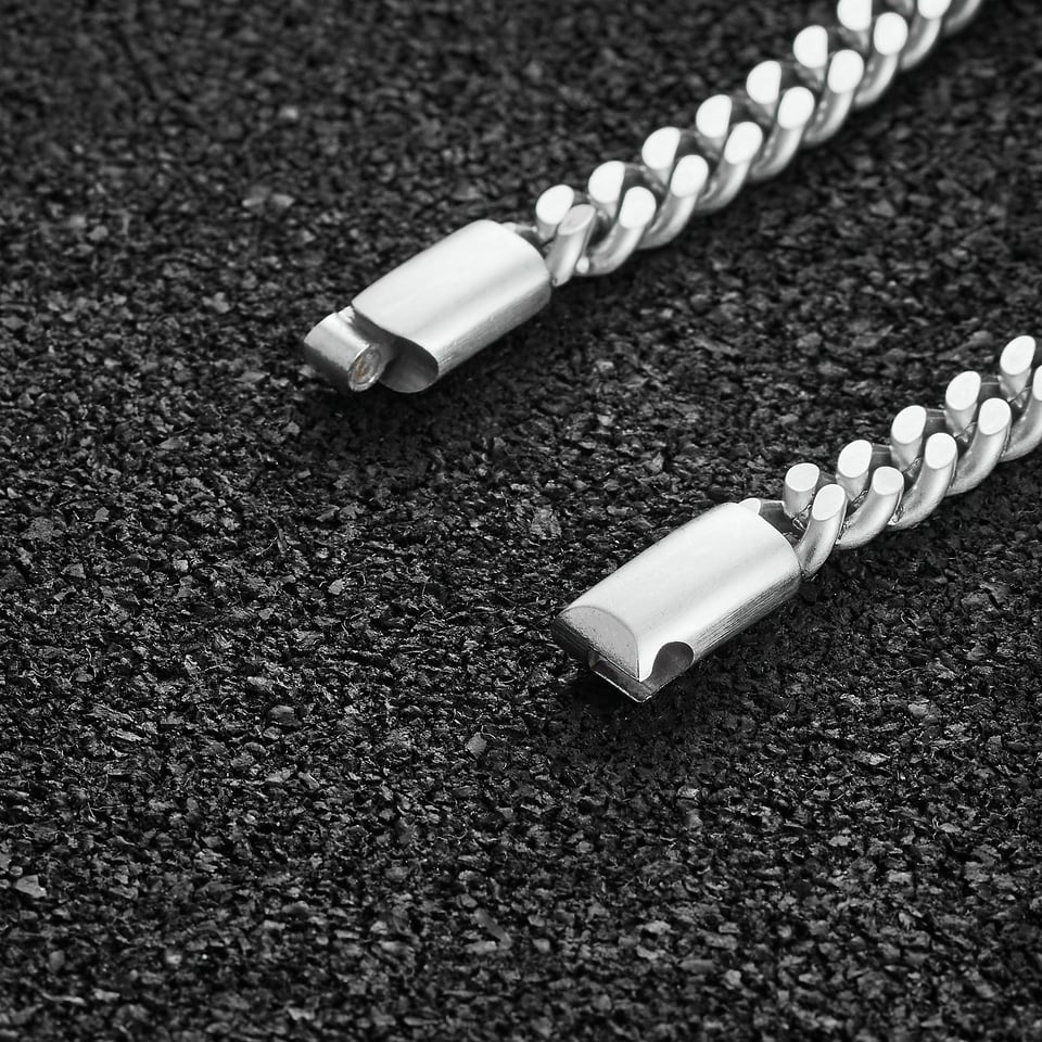 Open Road Cuban Bracelet - Silver
