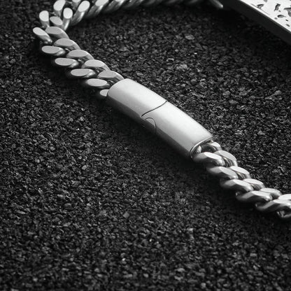 Open Road Cuban Bracelet - Silver