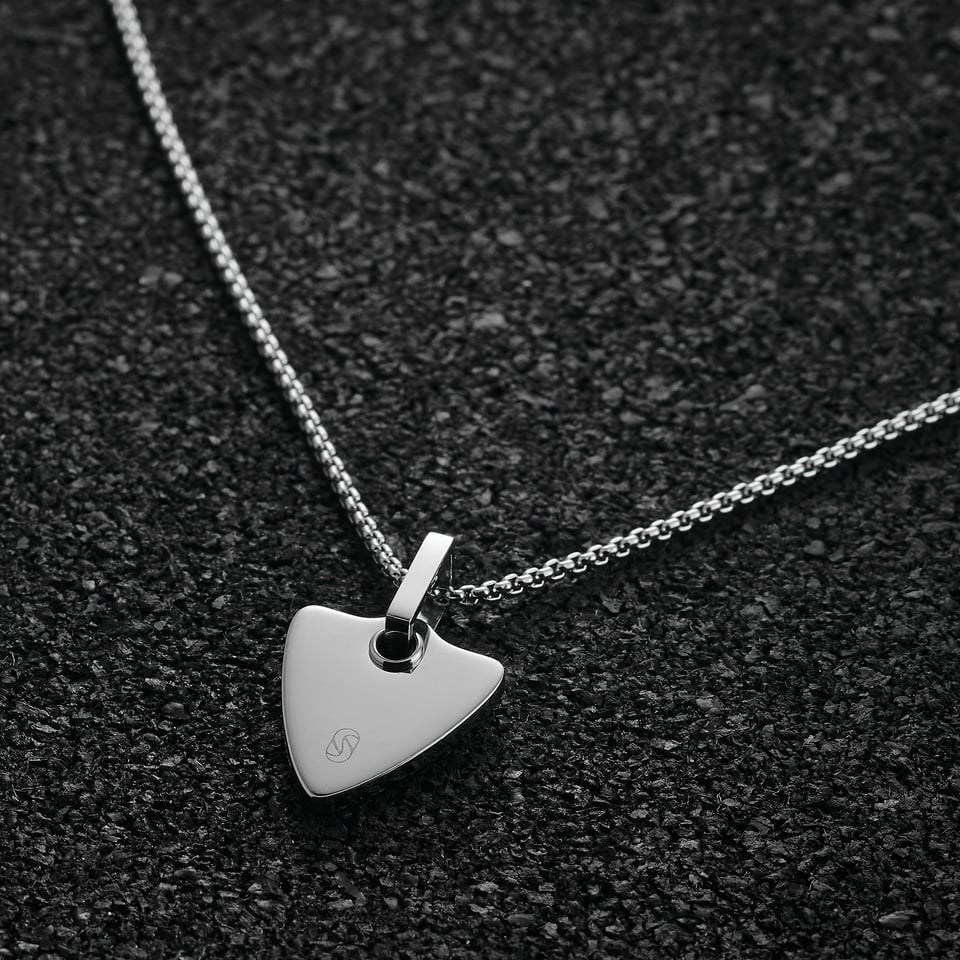 Open Road Pendant Shield - Silver