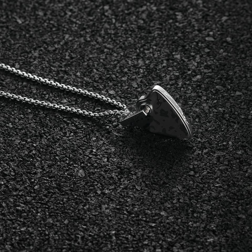 Open Road Pendant Shield - Silver