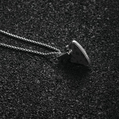 Open Road Pendant Shield - Silver