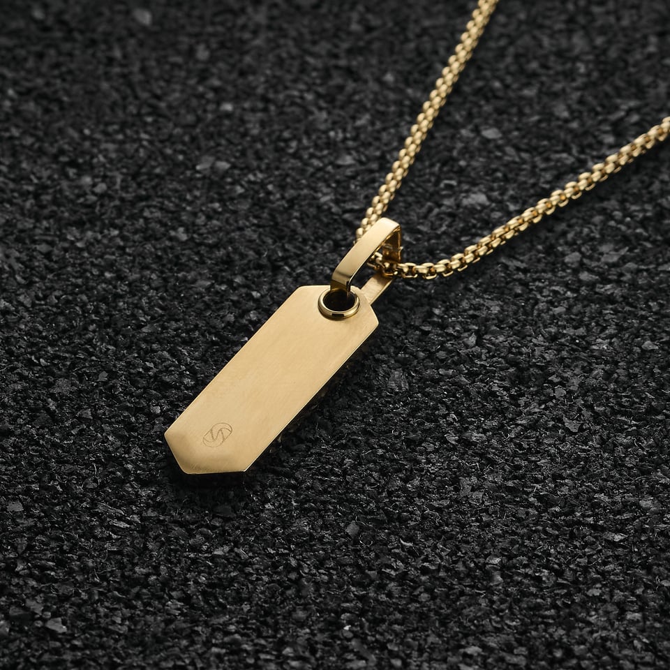 Stelvio Pass Pendant Diamond - Gold