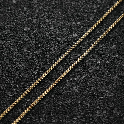 Stelvio Pass Pendant Square - Gold