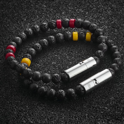 Tarmac Bead Bracelet - Yellow