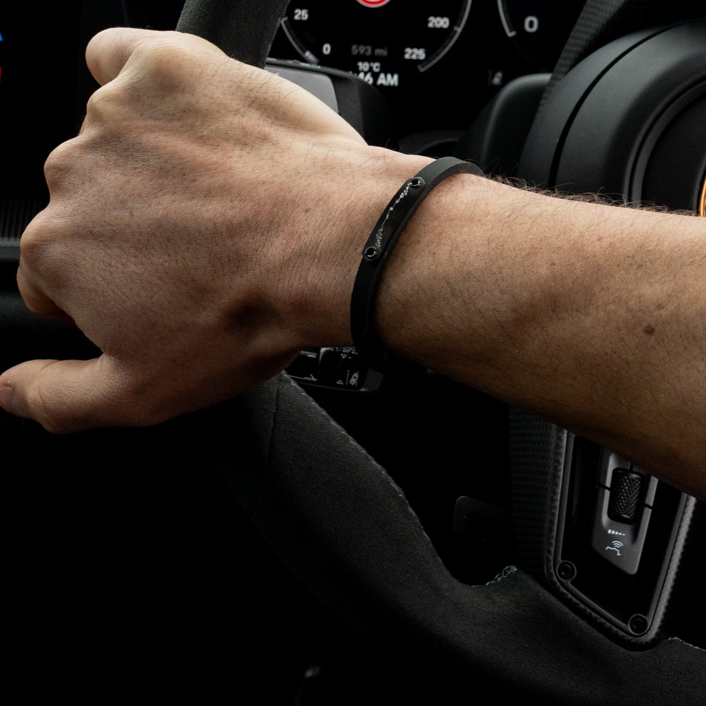 Stelvio Pass Strap Bracelet - Black