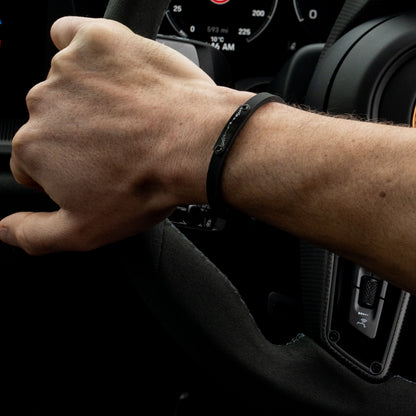 Stelvio Pass Strap Bracelet - Black