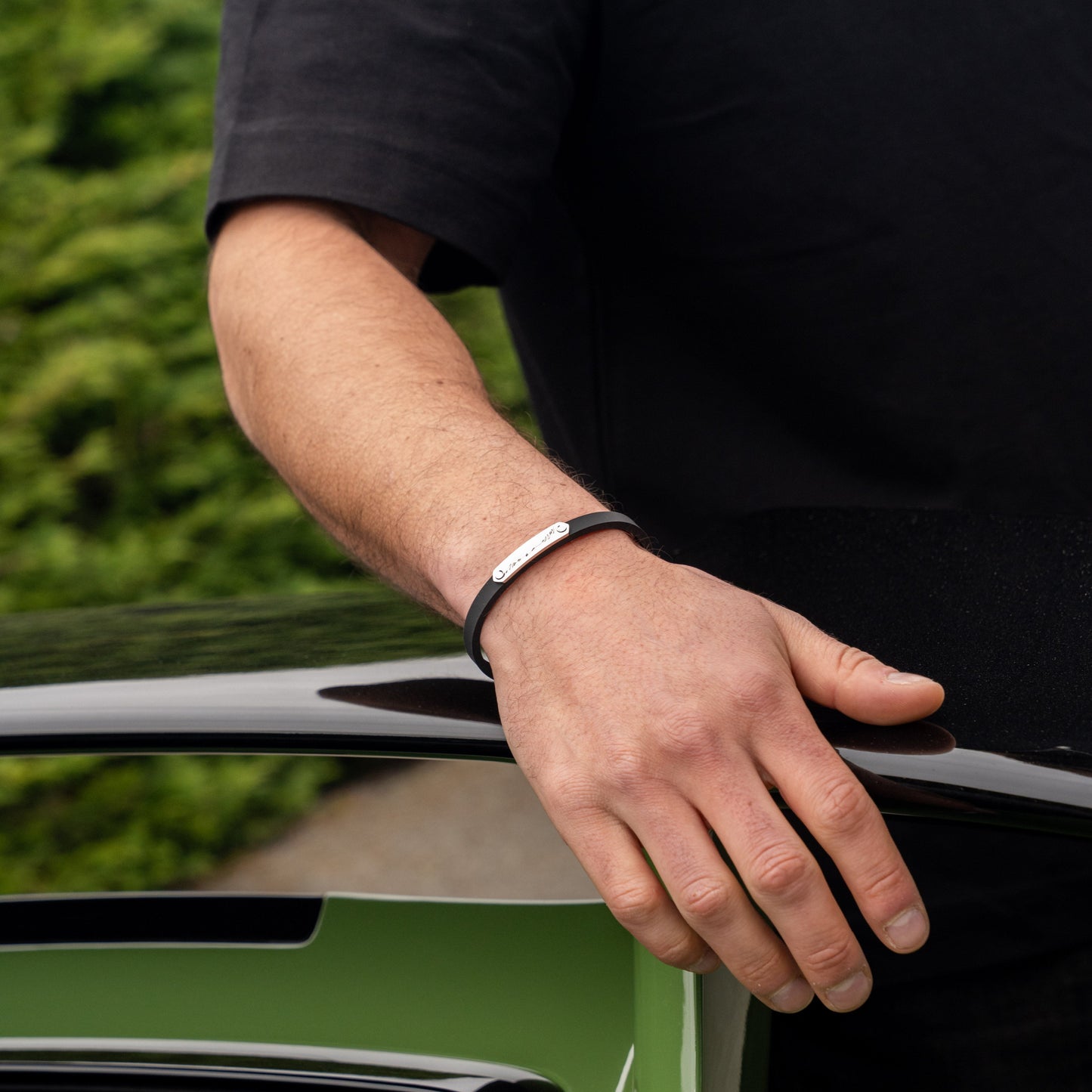 Stelvio Pass Strap Bracelet - Silver