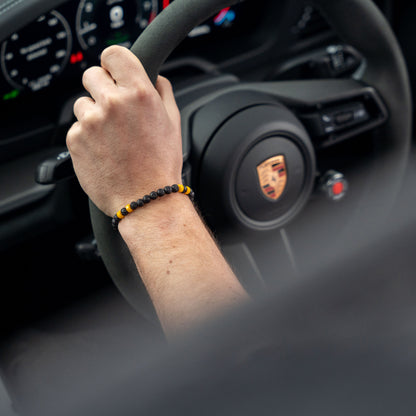 Tarmac Bead Bracelet - Yellow